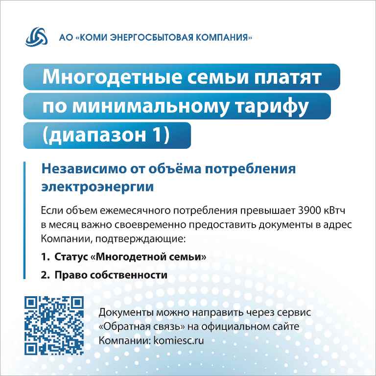 С 1 января 2025 года установлены новые тарифы на электрическую энергию